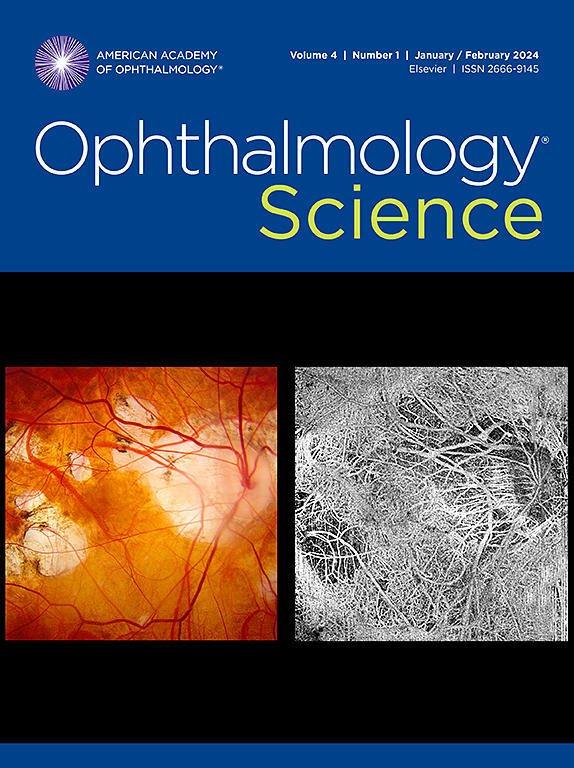 Go to journal home page - Ophthalmology Science